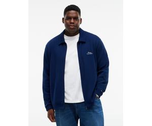 Strickjacke "BT-SUMMER TEXTURE IVY JACKET", Herren, Gr. XXL, carbon navy, Strick, Obermaterial: 100% Baumwolle, TOMMY HILFIGER BIG & TALL, normal, Strickjacken Strickjacke, Große Größen (68845137-XXL)