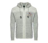 Strickjacke CARISMA "CARISMA Strickjacken", Herren, Gr. S, grau, Obermaterial: 100% Polyacryl PAN., regular fit, Strickjacken Strickjacke, Premium Strickjacke (76796357-S) grau