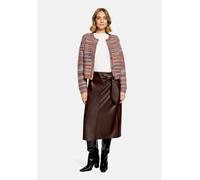 Strickjacke CARTOON "Damen mit Rundhalsausschnitt", Damen, Gr. 40, pink, grün, Obermaterial: 67% Polyacryl, 33% Polyamid, normal normal, Rundhals, Strickjacken Strickjacke (82459938-40) pink, grün
