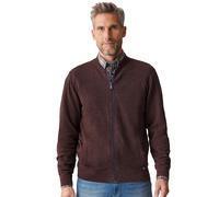 Casa Moda Strickjacke Uni Herren Dunkelorange Größe 3XL