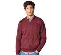 Casa Moda Casual Fit Strickjacke rot, Einfarbig