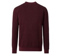 Strickjacke CASAMODA "CASAMODA Strickjacke uni", Herren, Gr. 5XL, rot, 100% Baumwolle, Strickjacken (39412853-5XL) rot