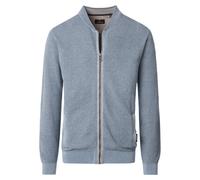 Strickjacke CASAMODA "CASAMODA Strickjacke uni", Herren, Gr. L, himmelblau, Strickjacken Strickjacke (49959325-L) himmelblau