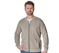 Casa Moda Strickjacke Regular Fit Herren Einfarbig 100% Baumwolle Beige Gr. M