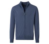 Strickjacke CASAMODA "CASAMODA uni" Gr. S, blau (dunkles mittelblau) Herren Strickjacken (82911755-S) dunkles mittelblau