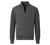 Strickjacke CASAMODA "CASAMODA Strickjacke uni", Herren, Gr. XL, grün (dunkelgrün), 100% Baumwolle, Strickjacken (78212466-XL) dunkelgrün