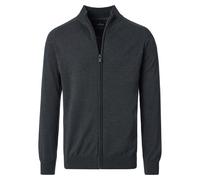 Casa Moda Strickjacke Zip Uni Anthrazit Größe XL