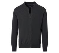 Casa Moda Strickjacke Zip Uni Dunkelgrau Größe 4XL