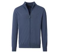 Casa Moda Strickjacke uni 100% Baumwolle Herren L blau (dunkles Mittelblau)