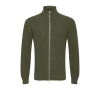 Strickjacke CASUAL FRIDAY "Strickjacke CFKurt", Herren, Gr. XXL, grün (beetle), Obermaterial: 100% Baumwolle CO., Strickjacken Strickjacke (63328010-XXL) beetle