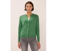 CECIL Damen 2515342 Strickjacke mit Knopfleiste, Fennel Green, XXL