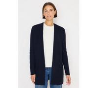 Strickpullover CECIL, Damen, Gr. XXL (46), urban dunkelblau, Web, 37% Baumwolle, 34% Polyacryl, 26% Polyester, 3% Elasthan, unifarben, comfort fit normal, ohne Ausschnitt, normaler offener Saum, Pullo