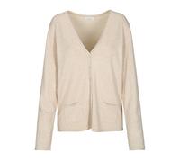 CLARINA - Ganzjahres NOS V-Cardigan, 1/1 - Farbe - 209 sand mel. - Größe - 48