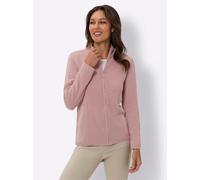 Strickjacke CLASSIC BASICS, Damen, Gr. 38, lila (hortensie), 100% Polyacryl, unifarben, Strickjacken Strickjacke (26433366-38) hortensie