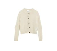 Strickjacke COMMA, Damen, Gr. 40, almond, Strick, Obermaterial: 46% Polyamid, 27% Alpaka, 27% Wolle, unifarben, normal hüftbedeckend, Rundhals, Bündchen, Strickjacken Strickjacke, mit Knopfleiste und