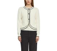 comma - Strickjacke creme - Gr. - 42