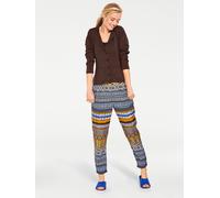 Strickjacke, Damen, Gr. 42, braun (schokobraun), 100% Baumwolle, LINEA TESINI BY HEINE, unifarben, Strickjacken Strickjacke (73751402-42) schokobraun
