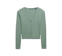 Strickjacke, Damen Superdry Athletic Essential Vert M