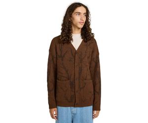 Strickjacke ELEMENT "Bigfoot", Herren, Gr. S, branches rain drum, Obermaterial: 49% recyceltem Microfaser, 21% Microfaser, 15% Nylon, 8% Modacryl, 5% Wolle, 2% Elasthan;, Strickjacken Strickjacke (410