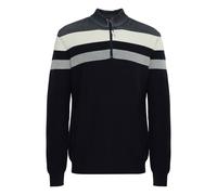 Strickjacke FQ1924 "Strickjacke FQKyle", Herren, Gr. L, blau (salute), Obermaterial: 100% Baumwolle CO., Strickjacken Strickjacke (94225119-L) salute