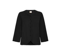 Strickjacke FRANSA "Strickjacke FRBITTE", Damen, Gr. M, schwarz, Obermaterial: 39% Polyacryl PAN. 26% Polyester PES. 18% Nylon NY. 17% Viskose CV., Strickjacken Strickjacke (52014922-M) schwarz