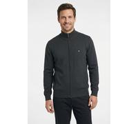 FYNCH-HATTON Strickjacke aus Baumwolle mit Stehkragen Charcoal/S