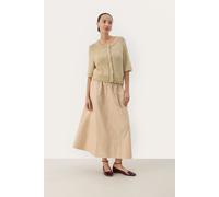 Strickjacke Gerade Passform beige 2XL