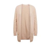 Strickjacke GOLDNER "Kurzgröße Langarm Feinstrick-Cardigan", Damen, Gr. 22, beige (bisquit), Obermaterial: 100% Kaschmir WS., figurumspielend, eng Rippe, Strickjacken Strickjacke, Ohne (35313315-22) b