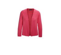 Strickjacke GOLDNER "Wunderbar leichter Strick-Bolero", Damen, Gr. 52, rosa (pink), Obermaterial: 100% Viskose CV., figurumspielend, Tubular, Strickjacken Strickjacke, perfekt über Kleider (89846704-5