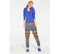 Strickjacke HEINE, Damen, Gr. 34, blau (royalblau), 100% Baumwolle, unifarben, Strickjacken Strickjacke (67478162-34) royalblau