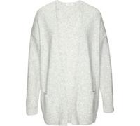 Strickjacke hellgrau meliert 36/38