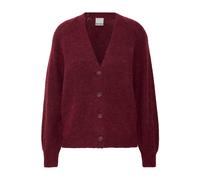 Strickjacke ICHI "Langarm IHKAMARA", Damen, Gr. XL, rot (port royale), Obermaterial: 52% Polyacryl PAN. 30% Polyester PES. 15% Alpaka WP. 3% Elasthan EL., Strickjacken Strickjacke (41192443-XL) port r