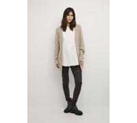 Strickjacke im Oversize-Schnitt beige M/L