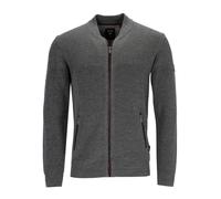 Strickjacke in Strukturmix allover