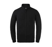 Indicode Arctic Herren Strickjacke Cardigan Feinstrick, Größe:XL, Farbe:Black (999)