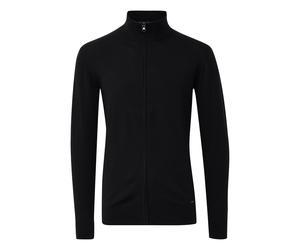 Strickjacke INDICODE "Strickjacke IDBadi", Herren, Gr. XXL, schwarz, Obermaterial: 80% Baumwolle CO. 20% Polyamid PA., Strickjacken Strickjacke (59714059-XXL) schwarz