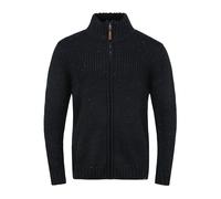 Cardigan INDICODE "Cardigan IDBergen", Herren, Gr. L, schwarz, Grobstrick, Obermaterial: 97% Polyacryl PAN. 3% Polyester PES., unifarben, normal, Strickjacken (17768440-L) schwarz