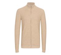 Strickjacke INDICODE "Strickjacke IDJadan", Herren, Gr. XXL, braun (cornstalk), Obermaterial: 90% Baumwolle CO. 10% Polyamid PA., Strickjacken Strickjacke (64507025-XXL) cornstalk