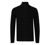 Strickjacke INDICODE "Strickjacke IDPaulomo", Herren, Gr. L, schwarz, Obermaterial: 100% Baumwolle CO., normal, Strickjacken Strickjacke (51324642-L) schwarz