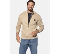 Strickjacke JAN VANDERSTORM "Strickjacke BJORNSTAD", Herren, Gr. 3XL, beige, Obermaterial: 100% Baumwolle CO., Strickjacken Strickjacke (66694917-XXXL) beige