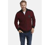 Strickjacke JAN VANDERSTORM "Strickjacke HALSTEN" Gr. XXL, rot Herren Strickjacken (87304337-XXL) rot