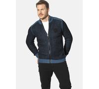 Strickjacke JAN VANDERSTORM "Strickjacke HALSTEN" Gr. XXXL, blau Herren Strickjacken (96249553-XXXL) blau