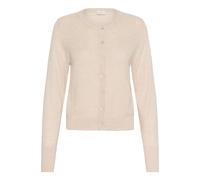 Strickjacke KAFFE "Damen Strickjacke KAamalia", Damen, Gr. XXL, beige (feather gray cc), Obermaterial: 50% Viskose CV. 50% Polyacryl PAN., Strickjacken Strickjacke (60699124-XXL) feather gray cc