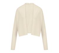 Strickjacke Kaschmir Peter Hahn weiss 38
