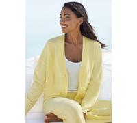 LASCANA Strickjacke Damen gelb Gr.32/34