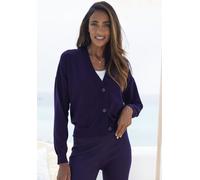 LASCANA Strickjacke Damen marine Gr.36/38