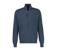 LERROS Sportive Strickjacke aus Baumwolle in modischer 2-Tone-Optik - Classic Navy L