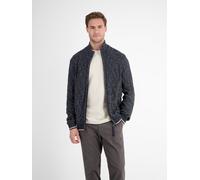 Strickjacke LERROS, Herren, Gr. XXL, classic navy, Strick, Obermaterial: 100% Baumwolle, Strukturmuster, regular fit normal, ohne Ausschnitt, Rippbündchen, Strickjacken, mit Strukturmuster (27343607-X