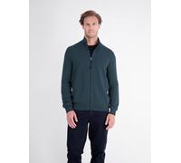 LERROS Sportive Strickjacke aus Baumwolle in modischer 2-Tone-Optik - Cedar Green XL