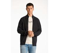 Strickjacke LINDBERGH "Cardigan Relaxed Fit", Herren, Gr. L, schwarz, Obermaterial: 100% Baumwolle, Strickjacken Strickjacke (10037623-L) schwarz